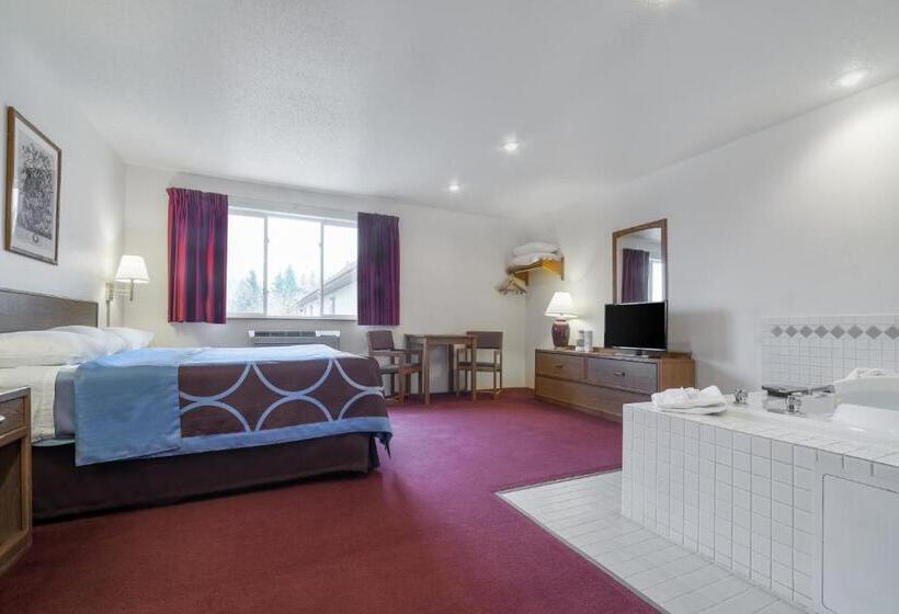 جناح ديلوكس سرير كينج, Super 8 By Wyndham Park Rapids