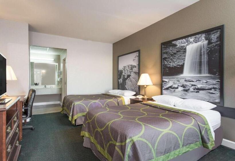 스탠다드 룸 더블 침대 2개, Super 8 By Wyndham Petersburg