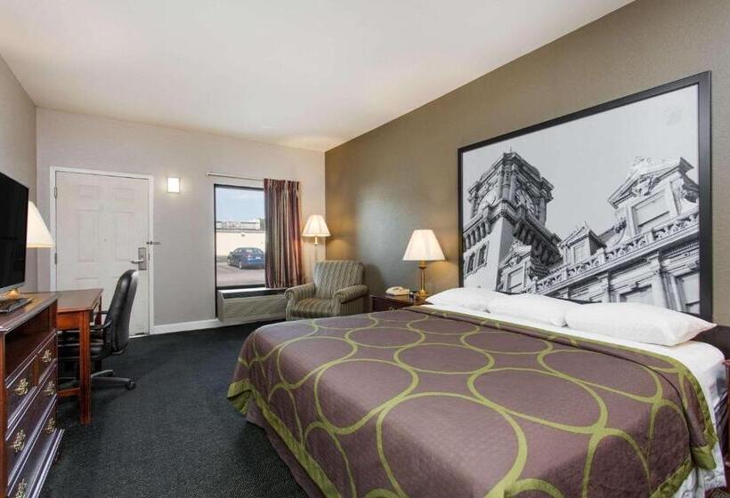 장애인을 위한 킹사이즈 침대 스탠다드 룸, Super 8 By Wyndham Petersburg