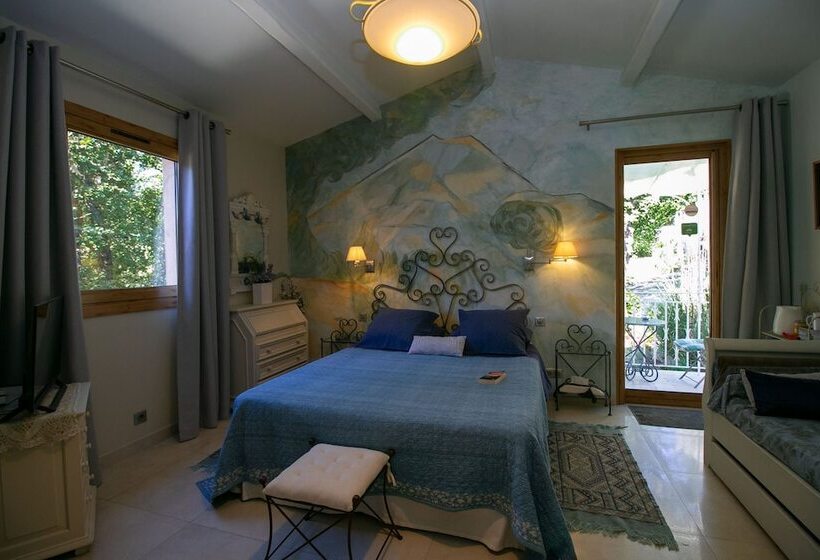 חדר סטנדרט נוף לבריכה, Villa Victoria Chambres D Hôtes