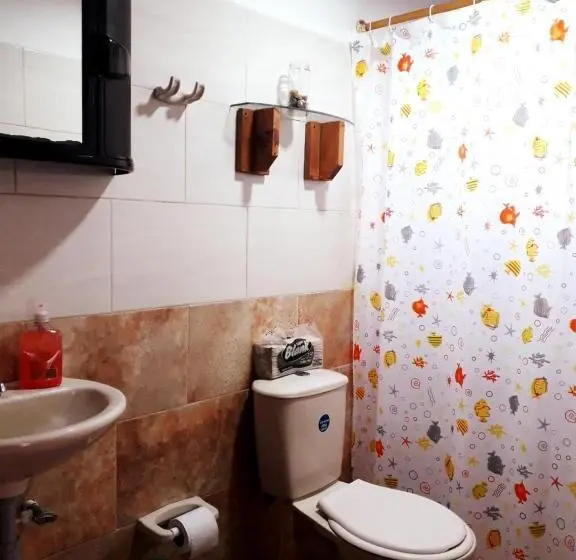 浴室共有ファミリールーム, Vista Hermosa Eco Hostal