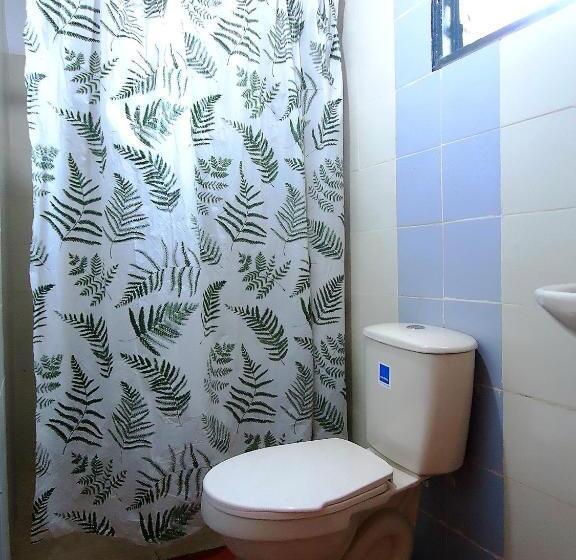 חדר משפחתי חדר אמבטיה משותף, Vista Hermosa Eco Hostal