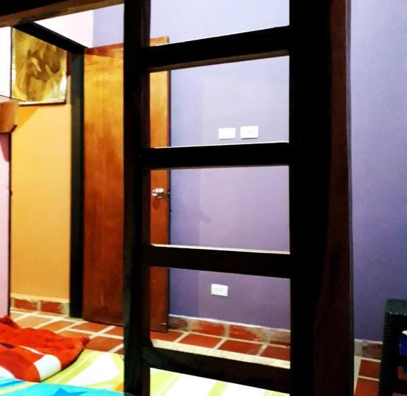 חדר משפחתי חדר אמבטיה משותף, Vista Hermosa Eco Hostal