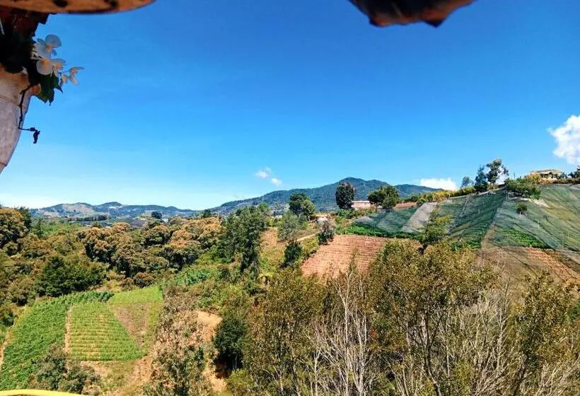バス共有のスタンダードルーム, Vista Hermosa Eco Hostal