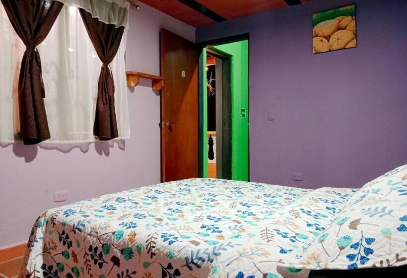 חדר סטנדרט חדר אמבטיה משותף, Vista Hermosa Eco Hostal