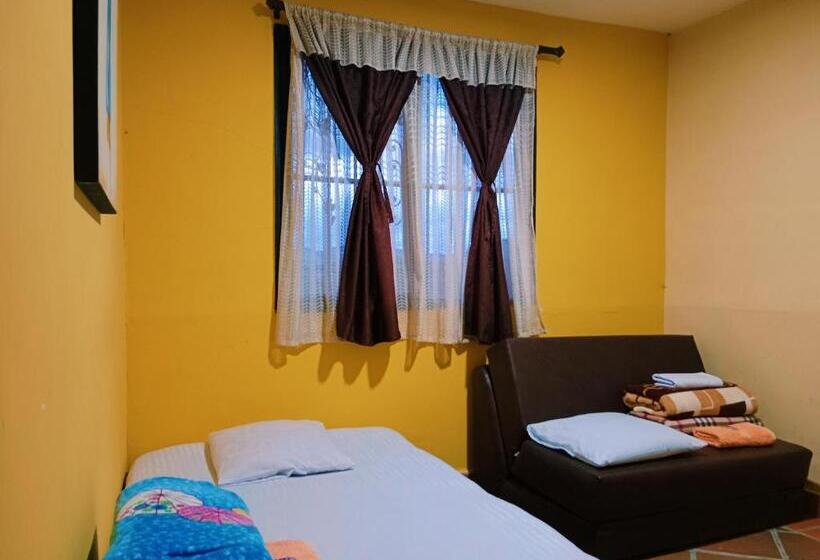 חדר סטנדרט חדר אמבטיה משותף, Vista Hermosa Eco Hostal