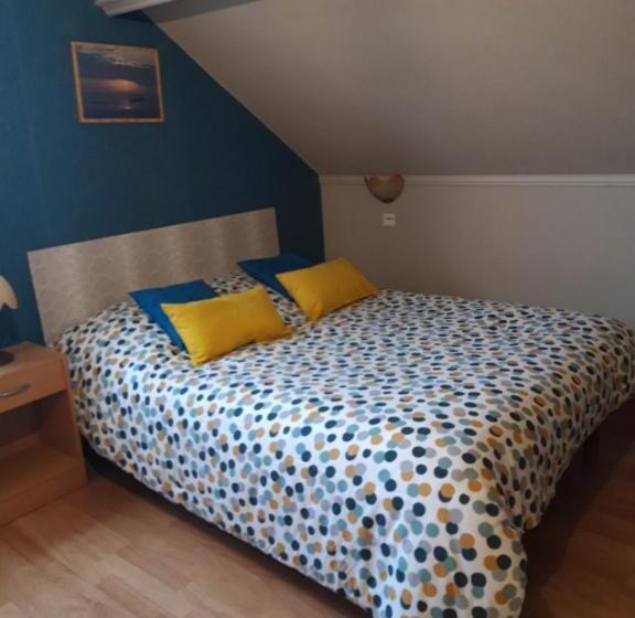 带共用浴室的标准房间, Les Puits Bessin Normandie