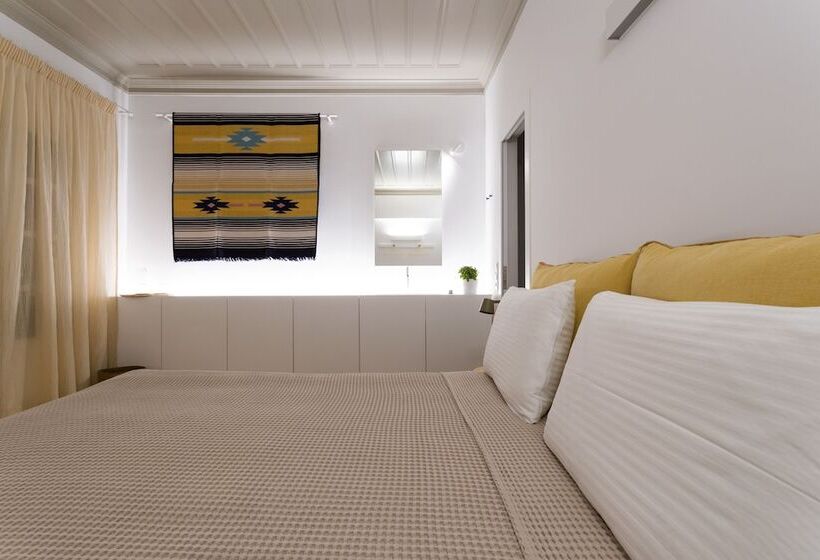 디럭스 룸 측면 바다 전망, Guesthouse Niriides