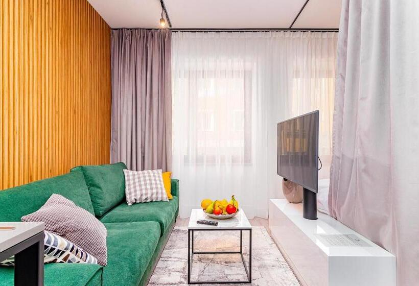 Апартаменты 1 Спальня, Odrzańska Residence Old Town