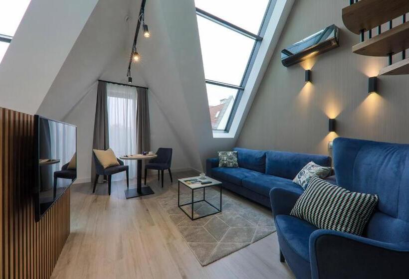 Апартаменты Пентхаус 1 Спальня, Odrzańska Residence Old Town