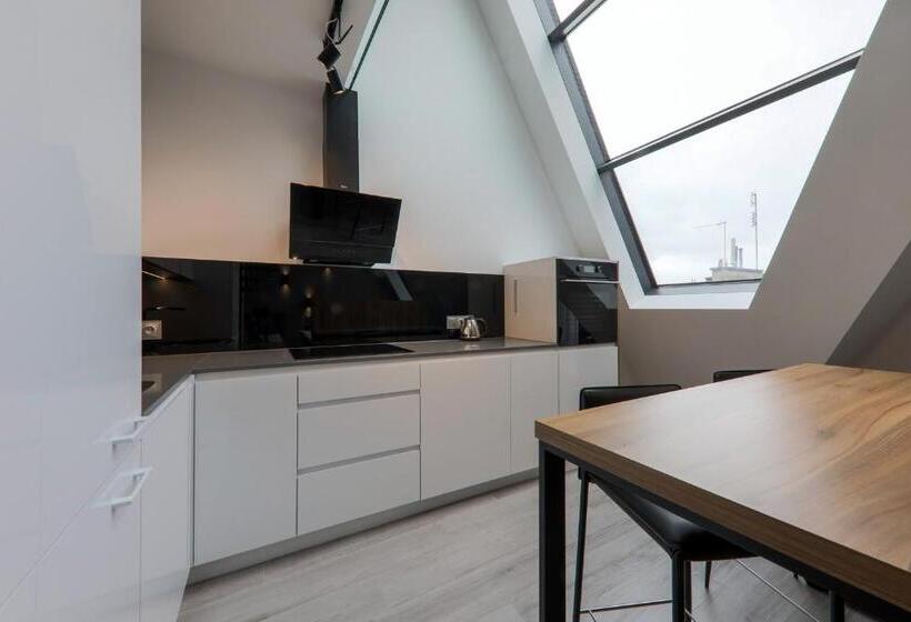 Апартаменты Пентхаус 1 Спальня, Odrzańska Residence Old Town