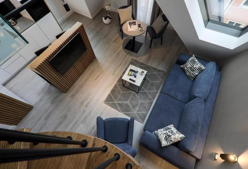 Апартаменты Пентхаус 1 Спальня, Odrzańska Residence Old Town