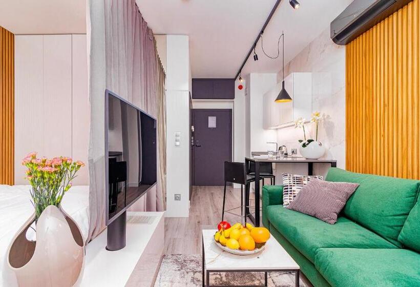 Апартаменты 1 Спальня, Odrzańska Residence Old Town