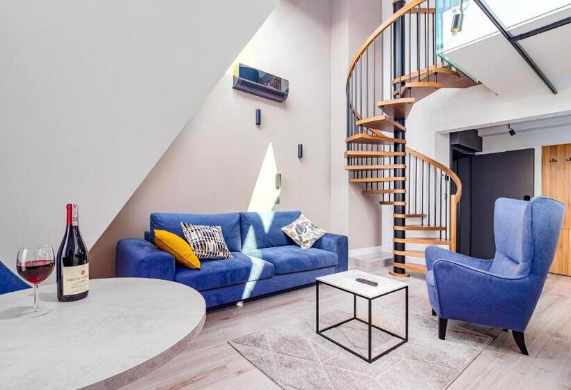 Апартаменты Пентхаус 1 Спальня, Odrzańska Residence Old Town