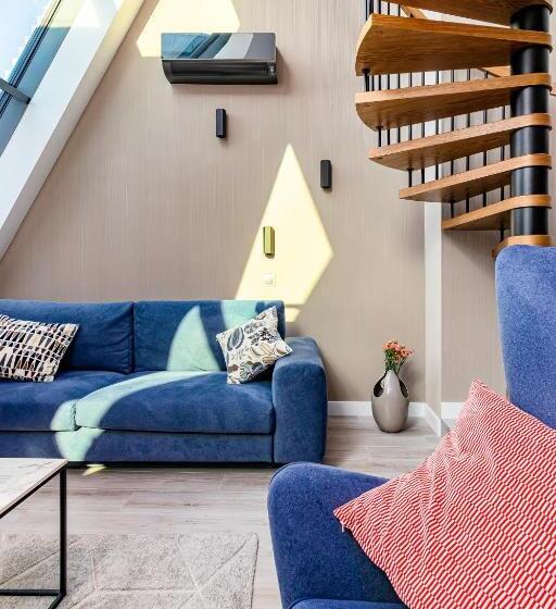 Апартаменты Дюплекс 1 Спальня, Odrzańska Residence Old Town