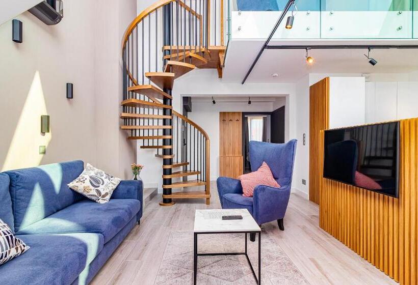 Апартаменты Пентхаус 1 Спальня, Odrzańska Residence Old Town