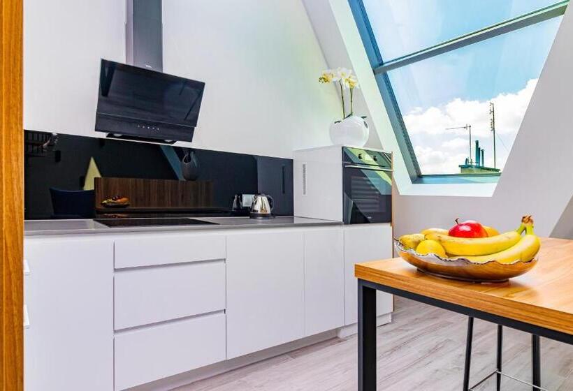 Апартаменты Пентхаус 1 Спальня, Odrzańska Residence Old Town