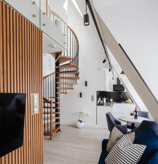 Апартаменты Дюплекс 1 Спальня, Odrzańska Residence Old Town