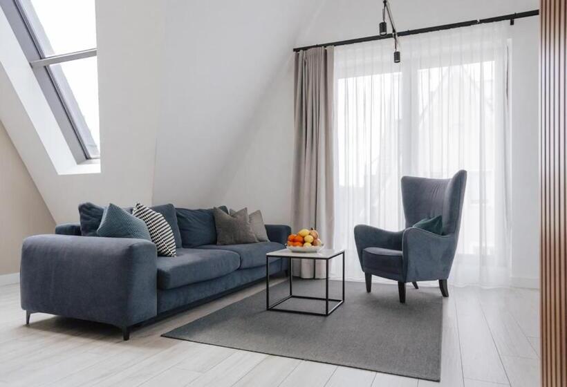 Апартаменты Дюплекс 1 Спальня, Odrzańska Residence Old Town