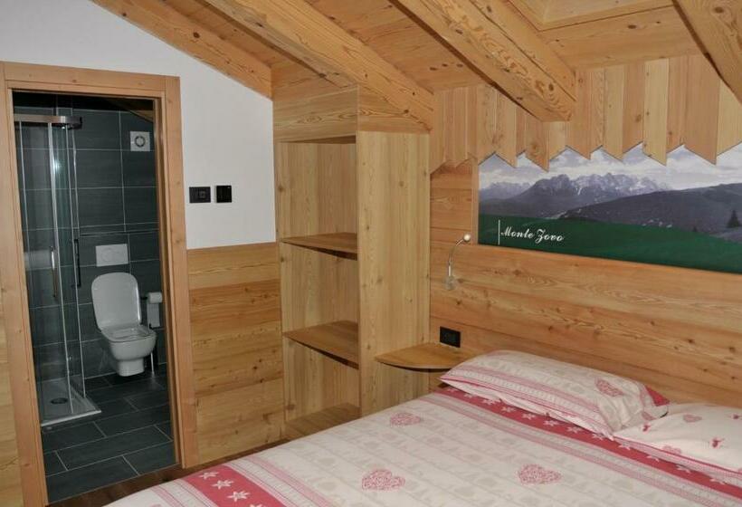 标准间带露台, Locanda La Baita