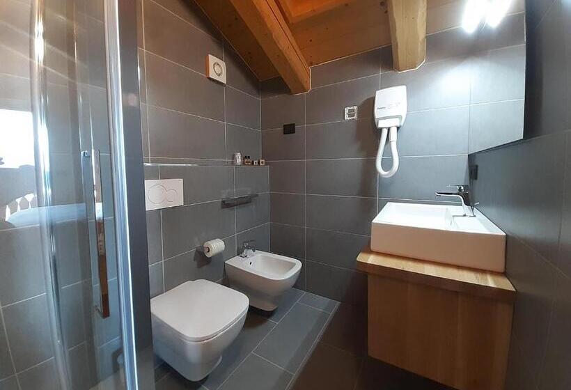 バルコニー付きスタンダードルーム, Locanda La Baita