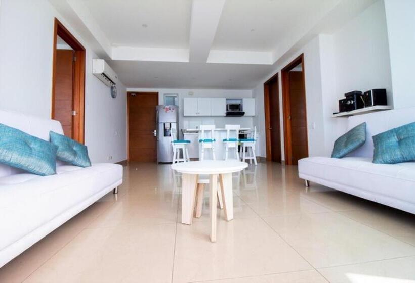 Apartamento 1 Dormitório Vista Mar, Apartamentos Palmetto   Frente Al Mar