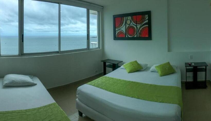 Apartamento 1 Dormitório com Sacada, Apartamentos Palmetto   Frente Al Mar