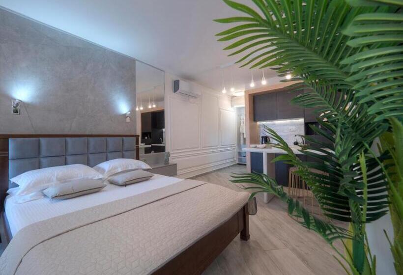 اتاق استاندارد با تراس, Misisuone Apartments Budva