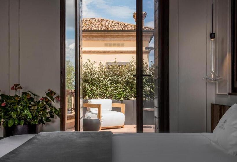 Полулюкс Одноместный с Террасой, Relais Villa Margherita
