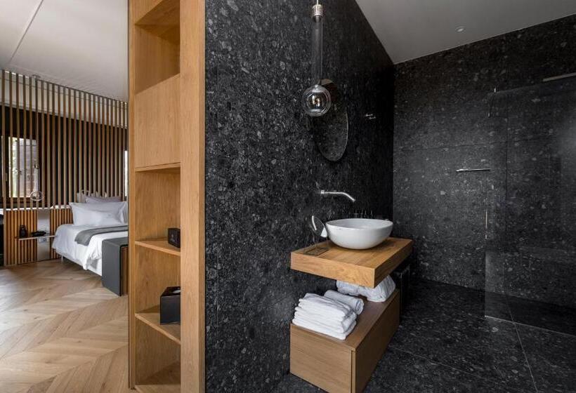 מיטת קינג בסוויטה, Relais Villa Margherita