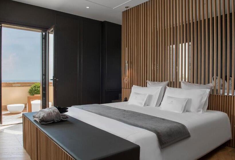 מיטת קינג בסוויטה, Relais Villa Margherita