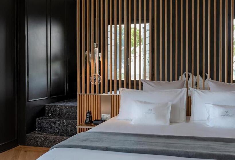 מיטת קינג בסוויטה, Relais Villa Margherita