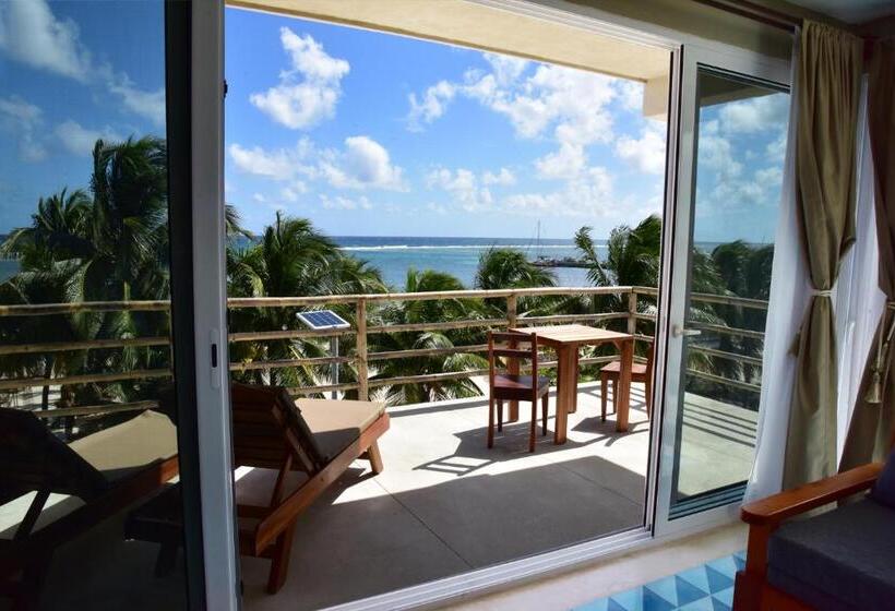 带1个卧室的带海景的公寓, Noah Beach Hotel & Suites