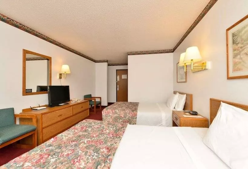 ２ダブルベッドのスタンダードルーム, Americas Best Value Inn & Suites Clear Lake