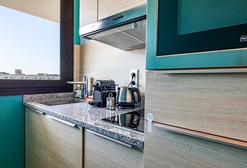 דירת דלוקס 2 חדרי שינה, Fraser Suites Paris La Défense