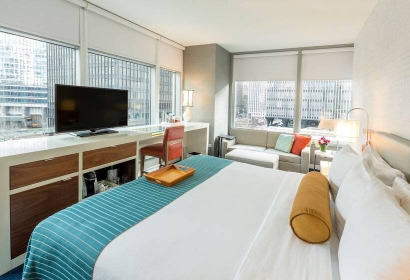 디럭스 룸 도시 전망, Kinzie