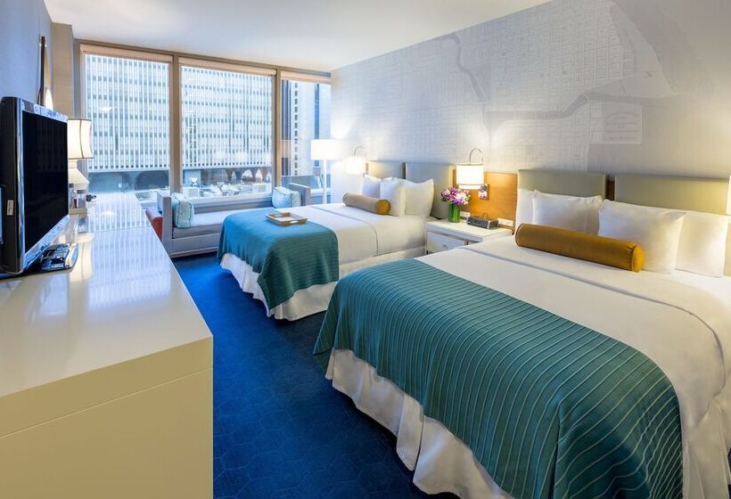 Deluxe Kamer met Uitzicht op de Stad, Kinzie
