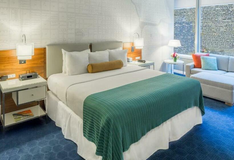 도시전망 디럭스룸 킹침대, Kinzie