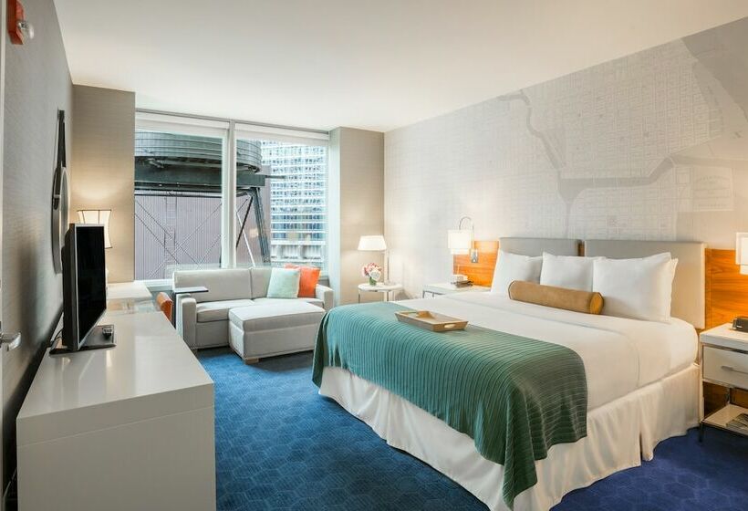 Deluxe Kamer met Uitzicht op de Stad, Kinzie