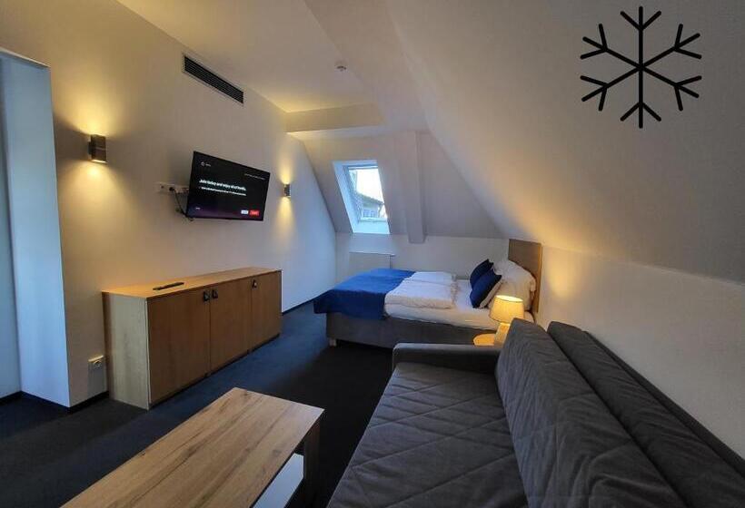 １ベッドルームのスーペリアアパートメント, Pension Jitřenka Hřensko