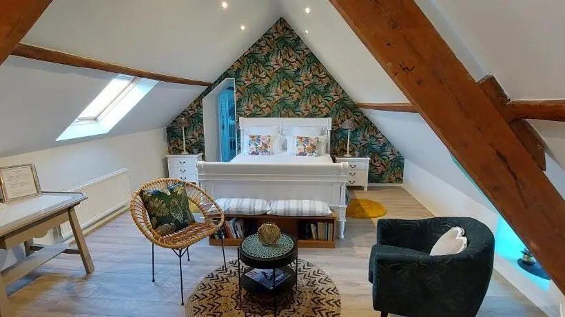 デラックスルーム, Manoir De Turqueville Les Quatre Etoiles