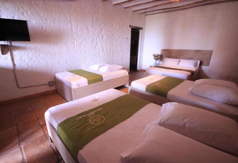 اتاق استاندارد چهار تخته, Santa Barbara Colonial   Santa Fe De Antioquia