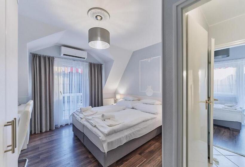 발코니가 있는 2 베드룸 아파트, Tokajer Wellness Panzió