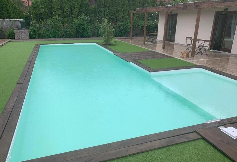 חדר סטנדרט נוף לבריכה, Silver Lounge Siófok