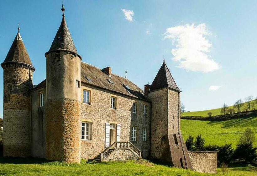 浴室共有スタンダード４人用ルーム, Château De Sainte Colombe Sur Gand