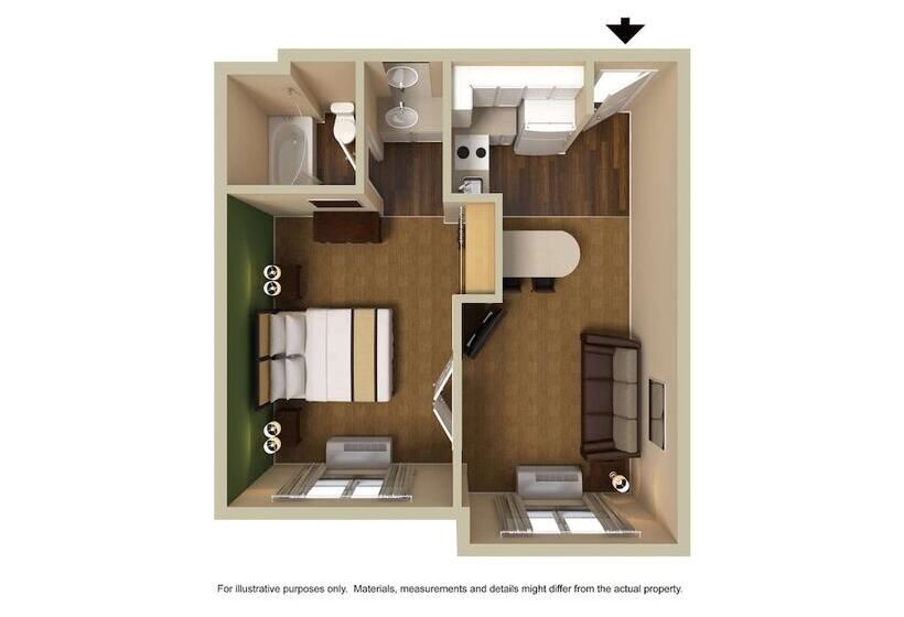 Люкс, Extended Stay America Suites  Portland  Hillsboro