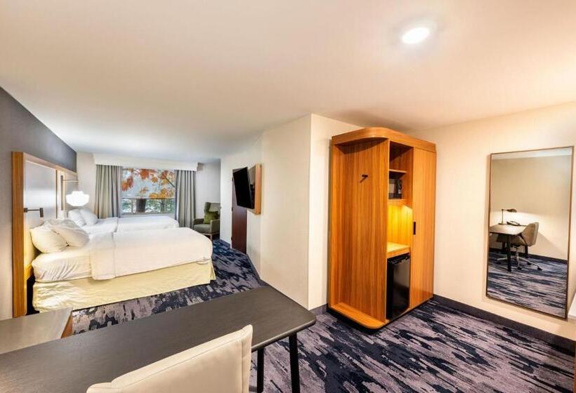 Номер Стандарт, Fairfield Inn & Suites By Marriott St Louis Chesterfield