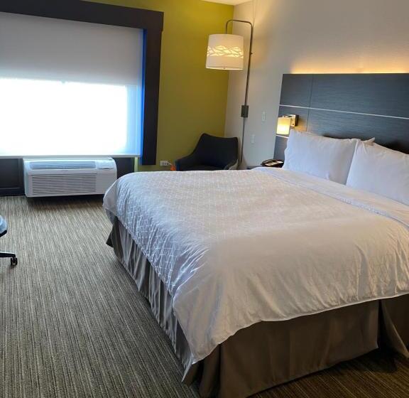 غرفة قياسية سرير كينج لذوى الإحتياجات الخاصة, Holiday Inn Express & Suites   Prospect Heights, An Ihg