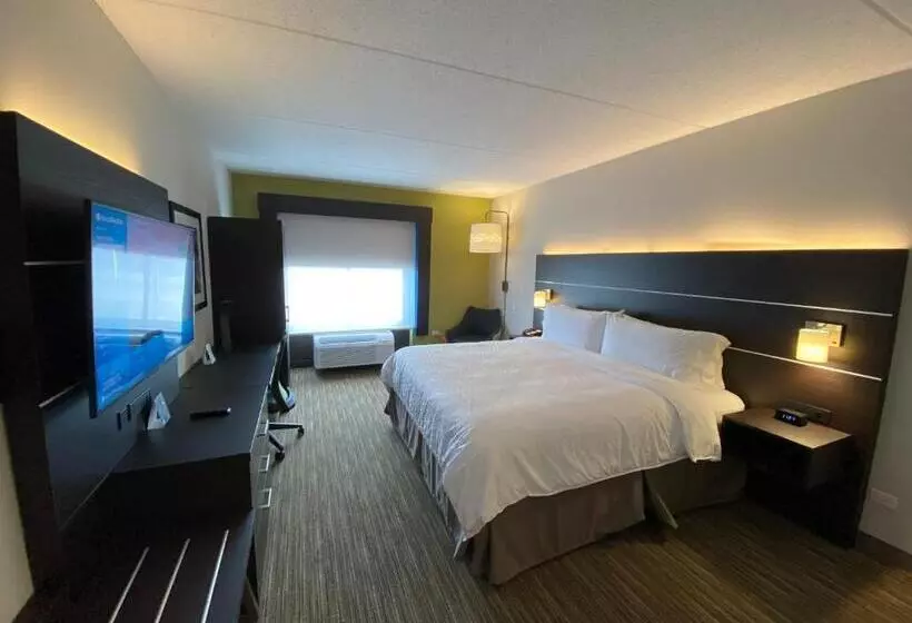 身障者適用キングサイズベッドルーム, Holiday Inn Express & Suites   Prospect Heights, An Ihg
