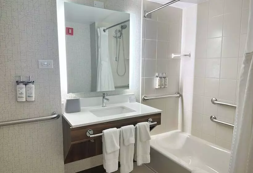 身障者適用スイートルーム, Holiday Inn Express & Suites   Prospect Heights, An Ihg